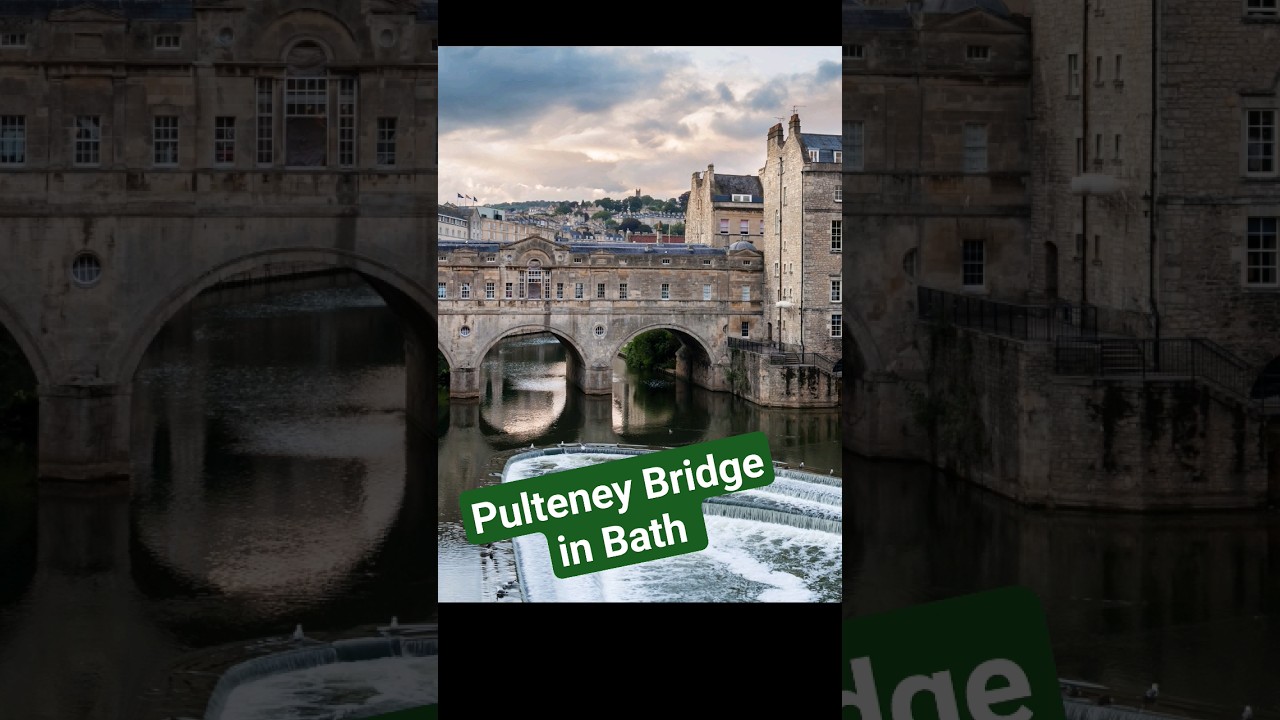 Pulteney Bridge in Bath. #englishhistory #visitengland #england #history #bath