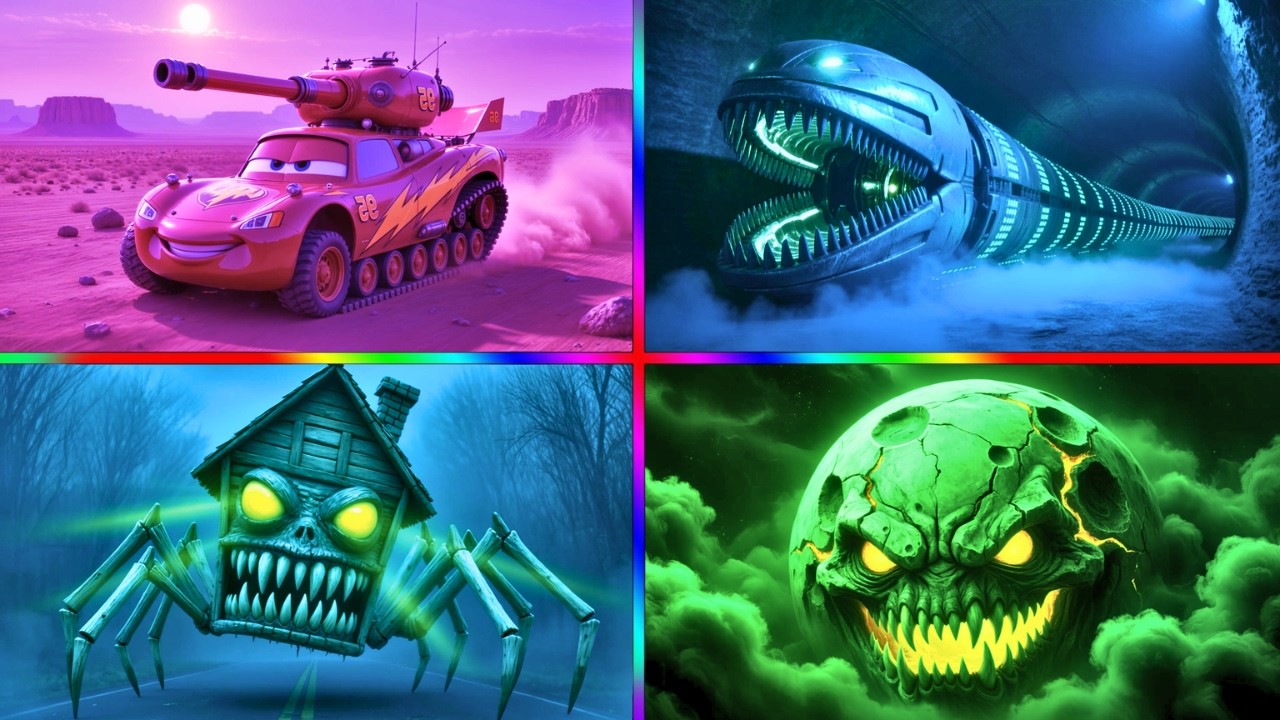 TRAIN EATER - HOUSE HEAD - LUNAR MOON - MCQUEEN TANK | EPIC TILES HOP BATTLE #154
