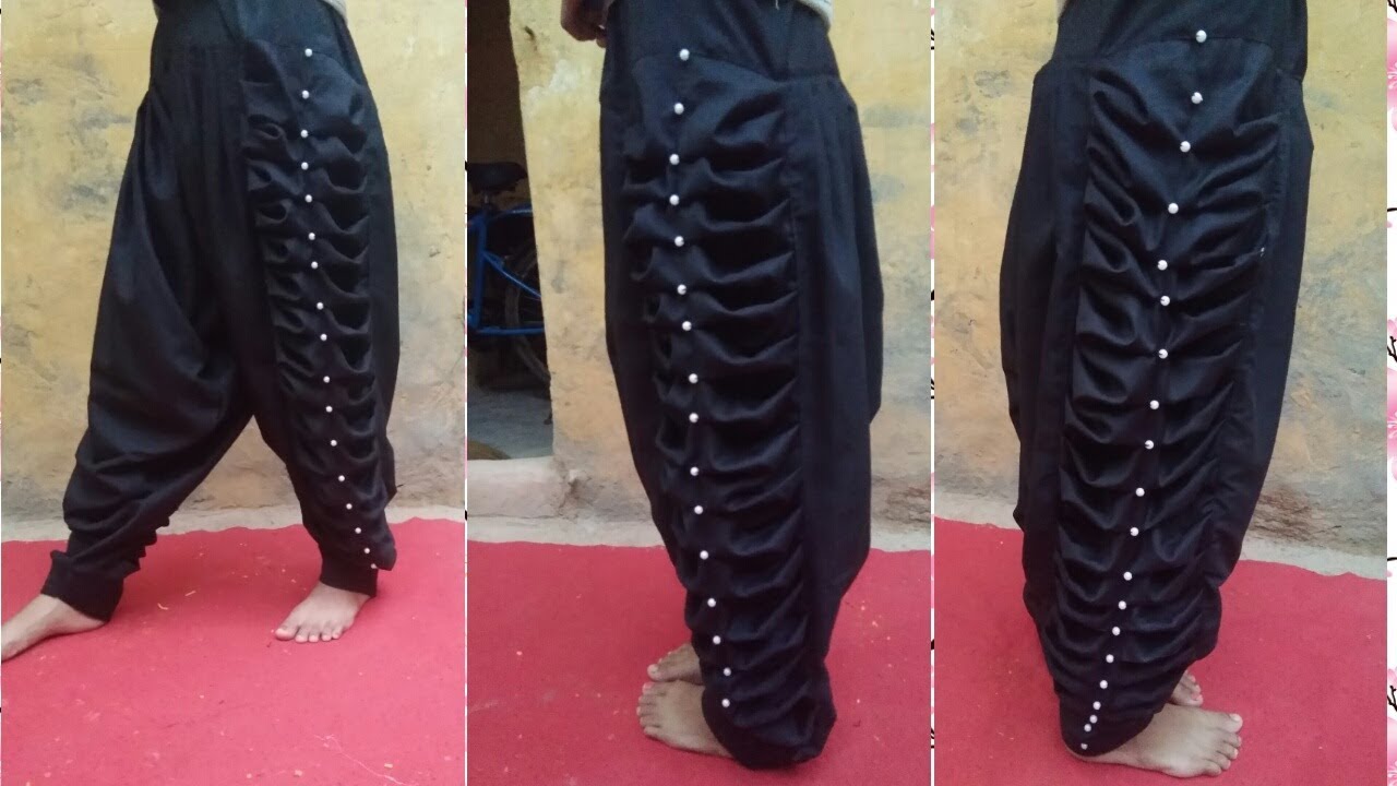 Self designing Salwar # सेलफ डिजाइन सलवार