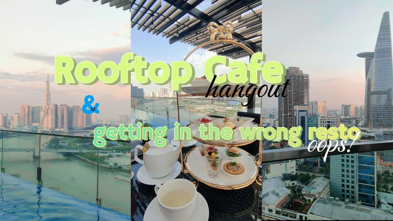 High Tea at a Rooftop Bar + Eating Authentic Central Vietnam Food