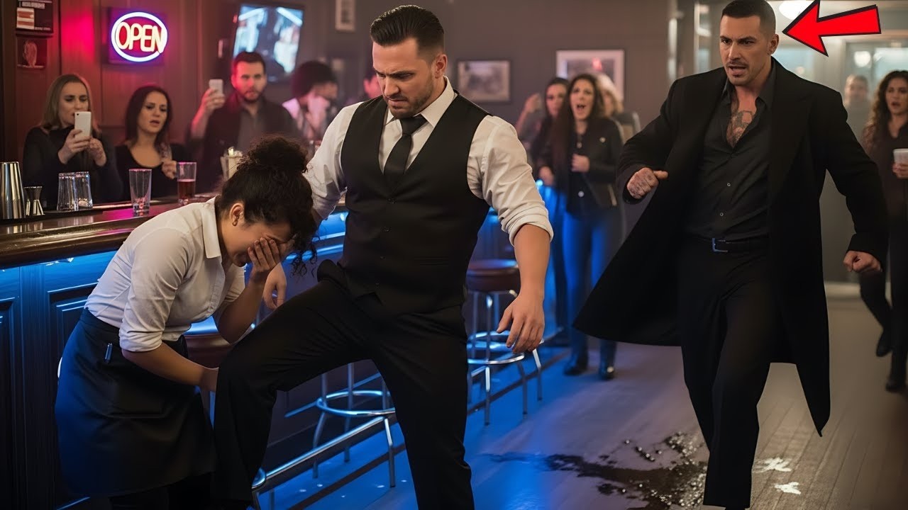 Manager Kneed the New Waitress in the Face — Seconds Later, the Mafia Boss Made Him Regret It