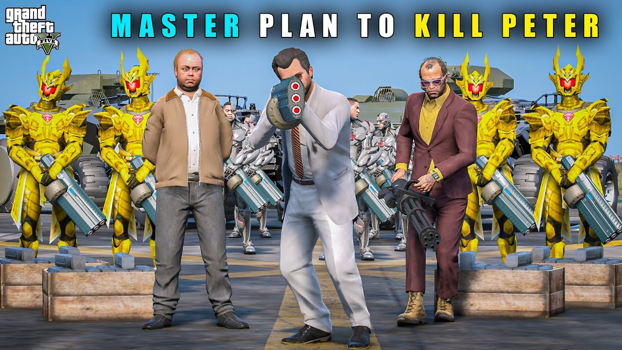 GTA 5 : MICHAEL'S MASTER PLAN TO KILL PETER || BB GAMING