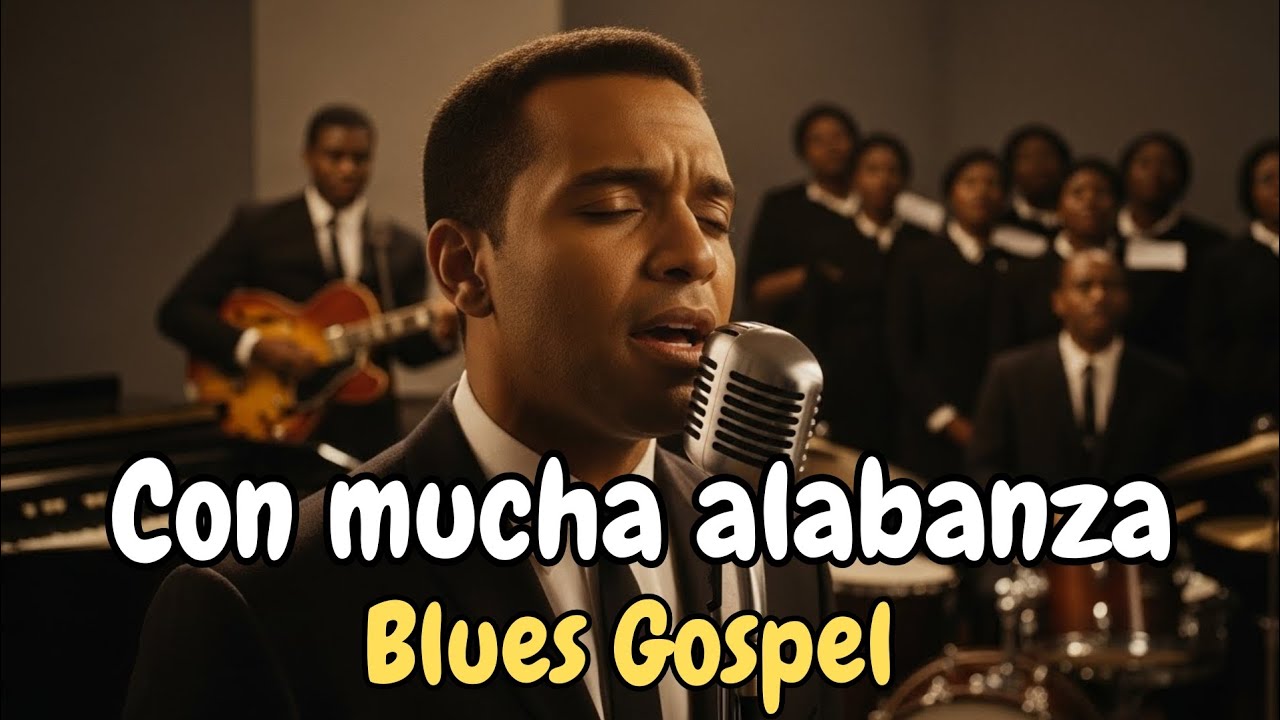 🙏🎸 CON MUCHA ALABANZA | ADORA AL SE&Ntilde;OR 🎶 BLUES GOSPEL SOUL 🙏🎸