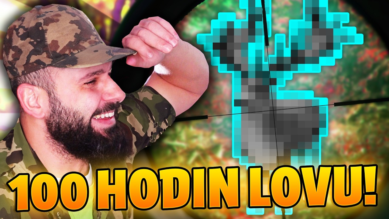 100 HODIN LOVÍM NEJVZÁCNĚJŠÍHO JELENA!👑