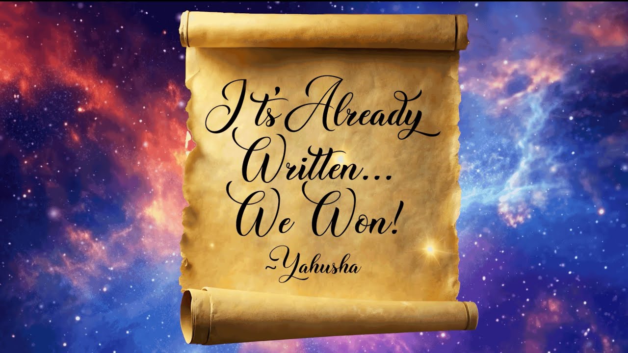 It's Already Written (We Won) - Lyric Video 📜🎶A song dedicated to The children of The Most High🙌🏽