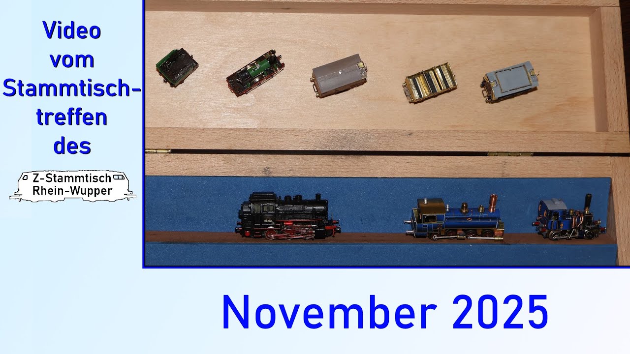 Spur Z Stammtisch Rhein-Wupper November 2025 (Z Scale)