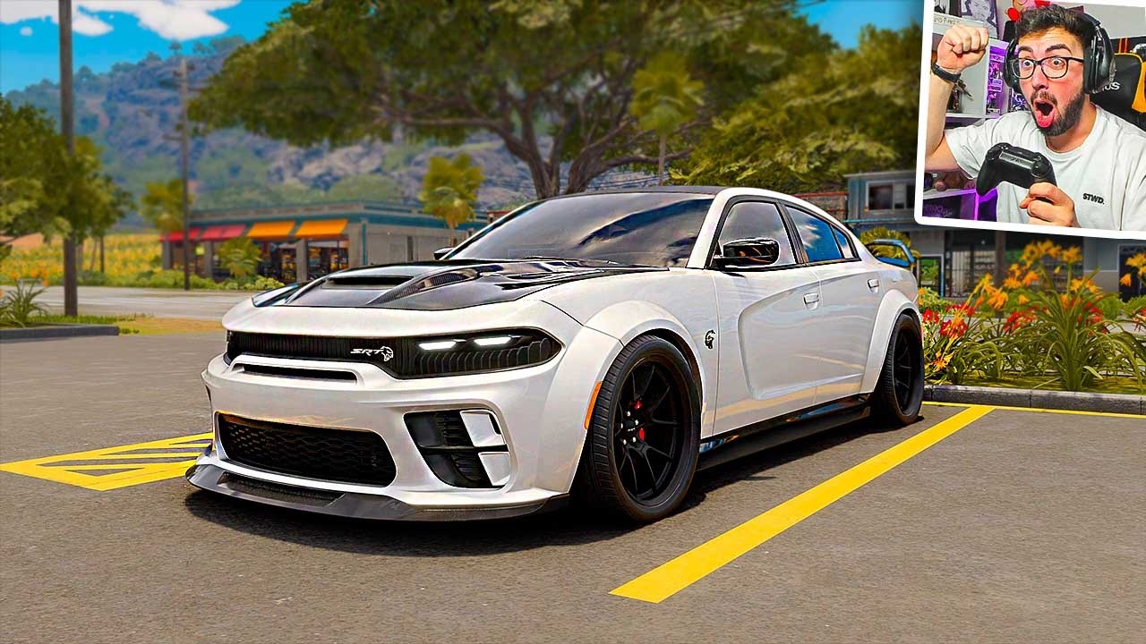 TUNEANDO un DODGE CHARGER SRT HELLCAT en THE CREW MOTORFEST 😍