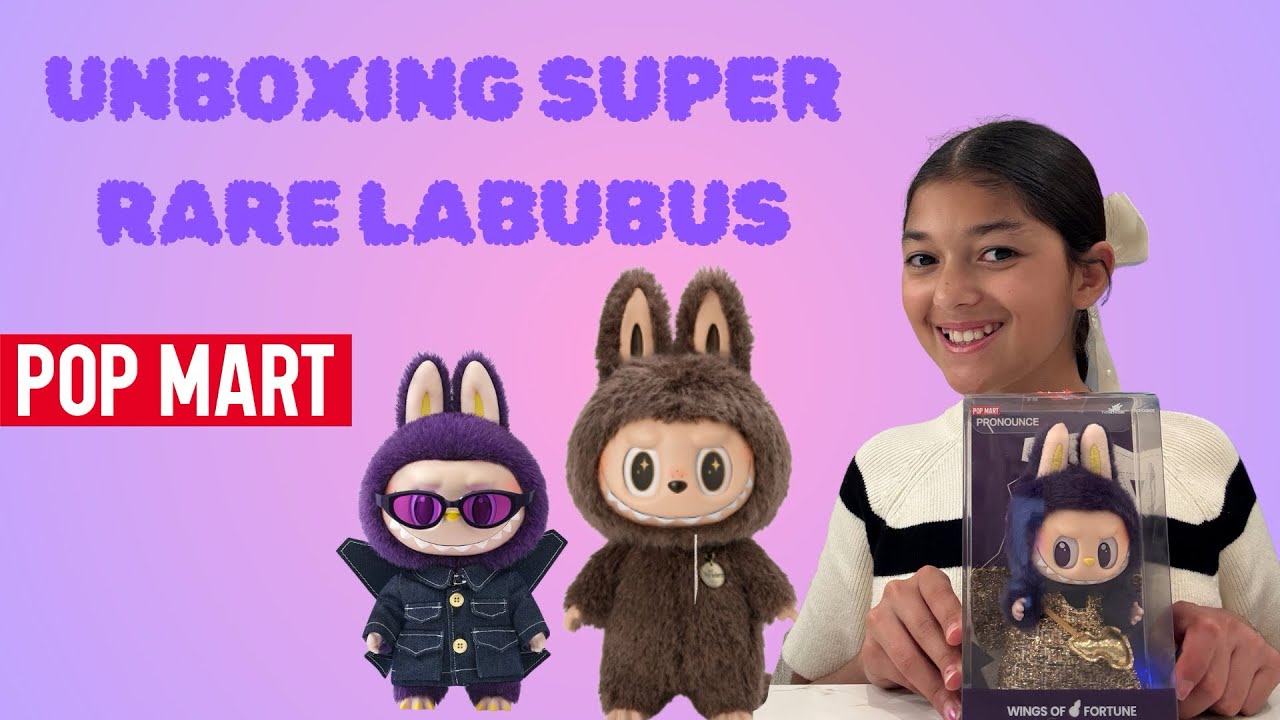 UNBOXING SUPER RARE POPMART labubus #popmart #trending #popular #labubu #rare