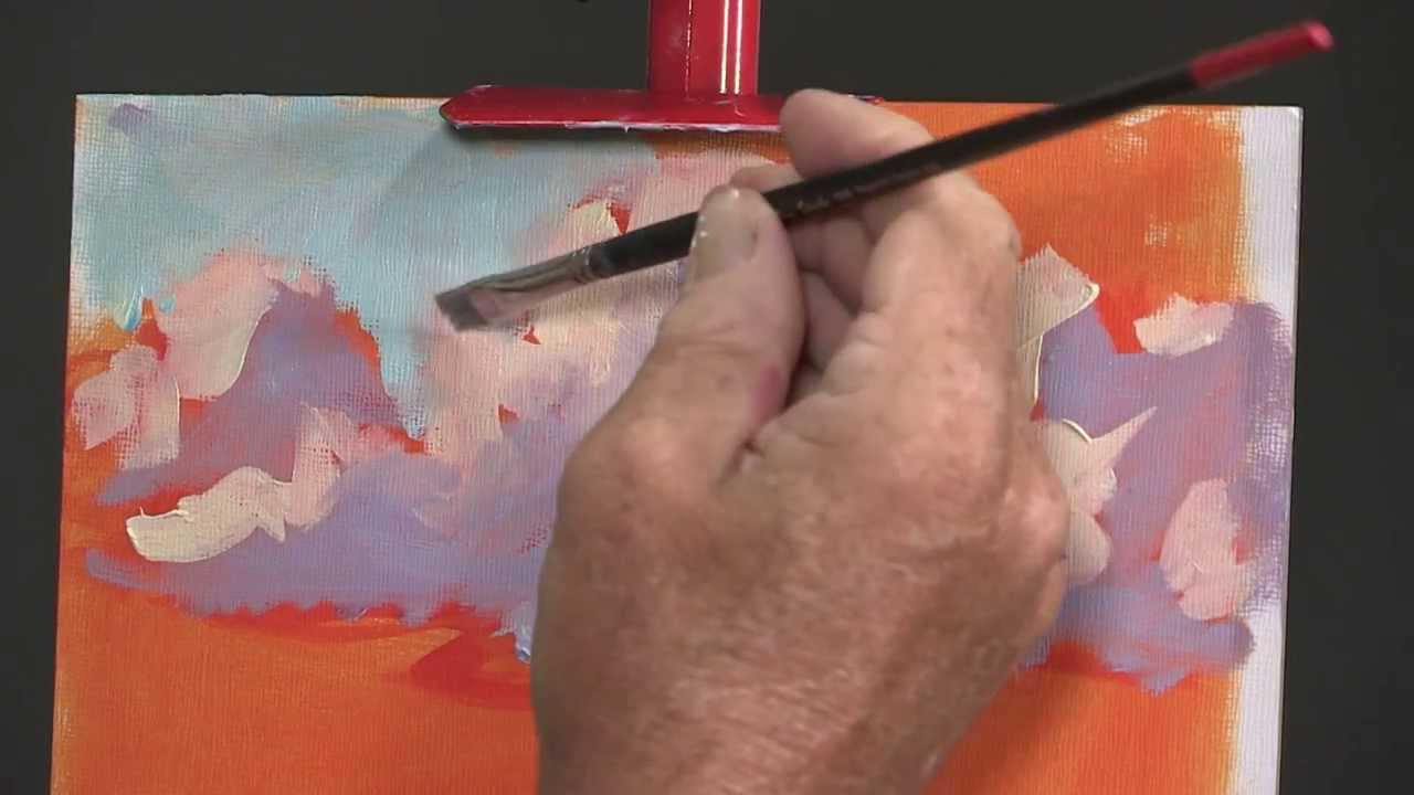How to Paint a Dramatic, Impressionistic Clouds with Mike Rooney