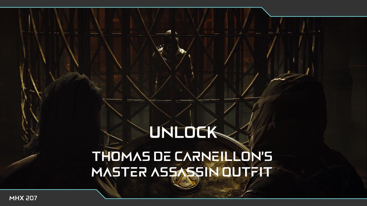 Assassin's Creed Unity : Unlock Thomas de Carneillon's Master Assassin Outfit