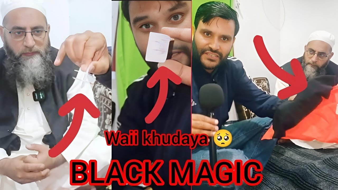 Waii khudaya black magic 😳ek ladki ko keya gaya😭