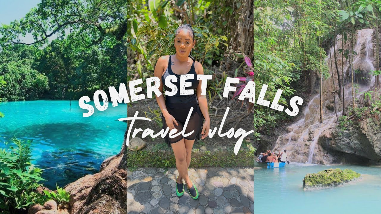 PORTLAND JAMAICA VLOG| Somerset Falls, Boston Beach 🏖️ ,Boston Jerk Center| vlog 7