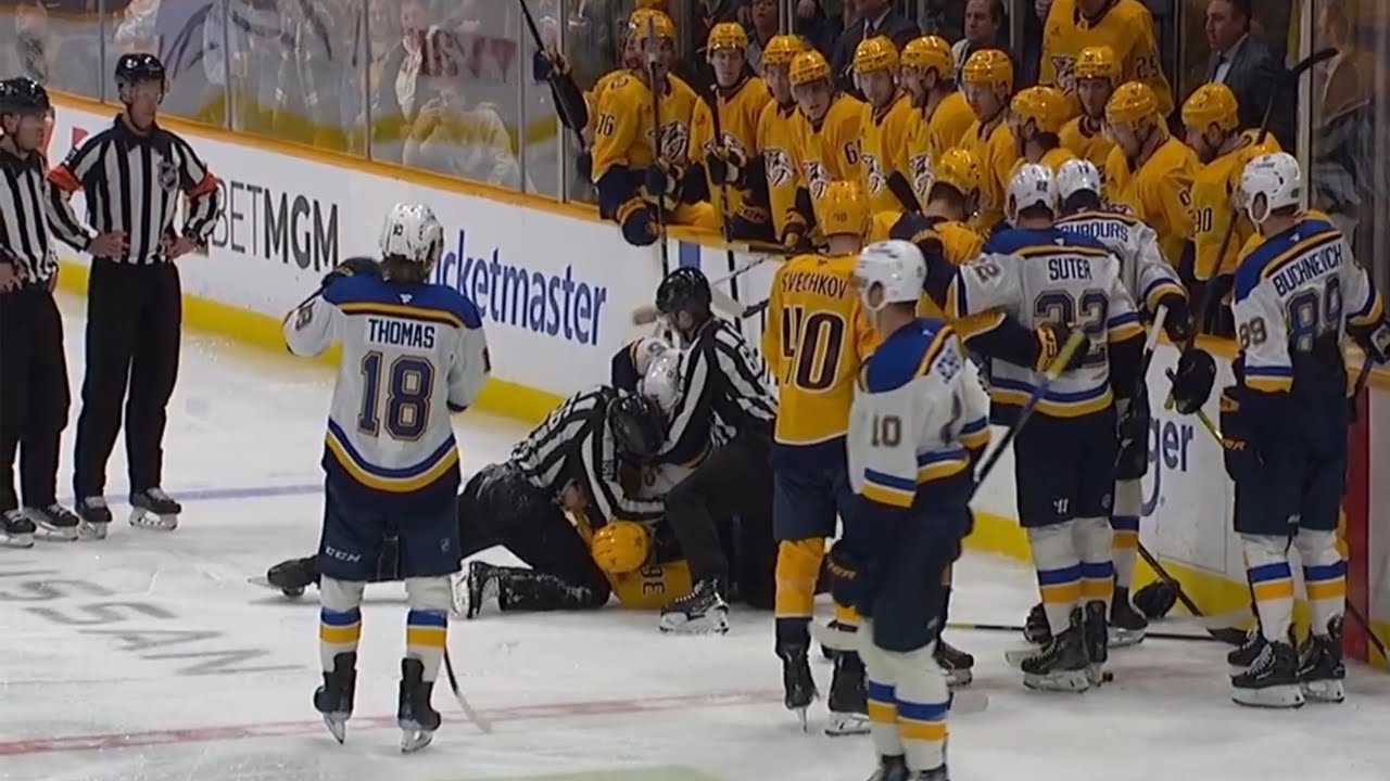Head Contact Penalties Between Predators & Blues