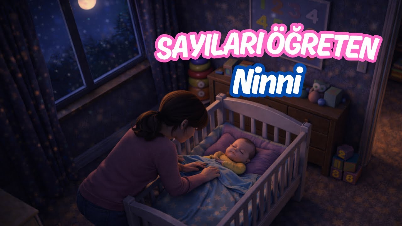 Ninni - Sayılar | Huzurlu Sakinleştiren Ninni 🌙
