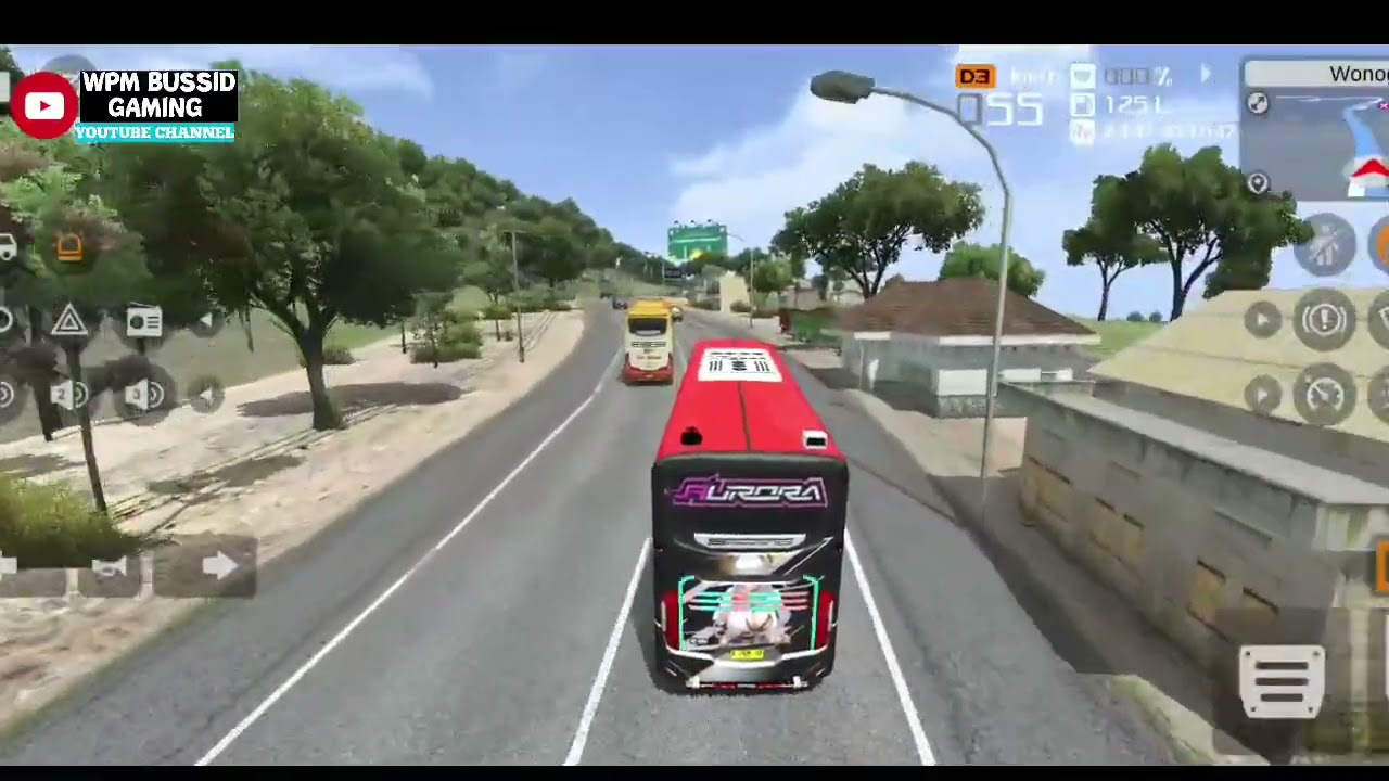 PESONA WADUK GAJAH MUNGKUR&TIKUNGAN TAJAM GIRI BELAH VERSI BUS SIMULATOR INDONESIA