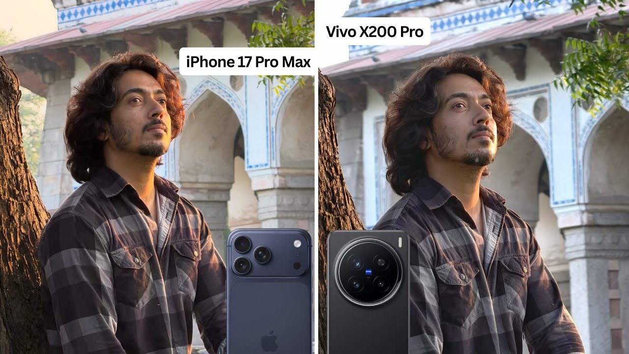 Vivo X200 Pro vs iPhone 17 Pro Max | Best VIDEO Camera?