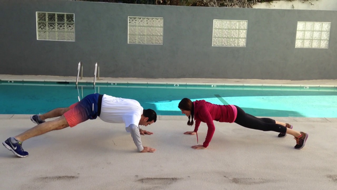 Pushups to High Five with JZ FITNESS