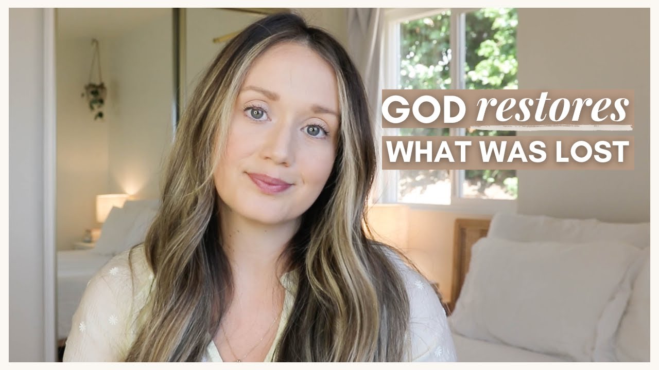God will restore what the enemy stole from you (or what was lost) | Kaci Nicole