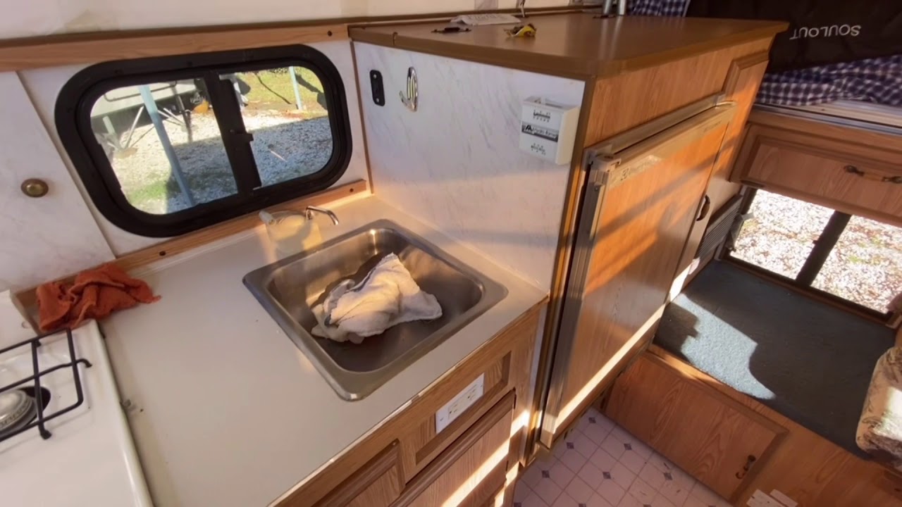 Interior tour of my northstar pop-up truck camper!