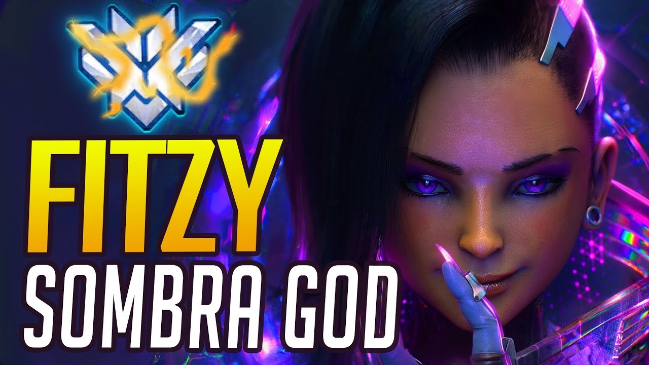 BEST OF FITZYHERE - THE SOMBRA GOD | Overwatch Sombra Montage and Esports Facts