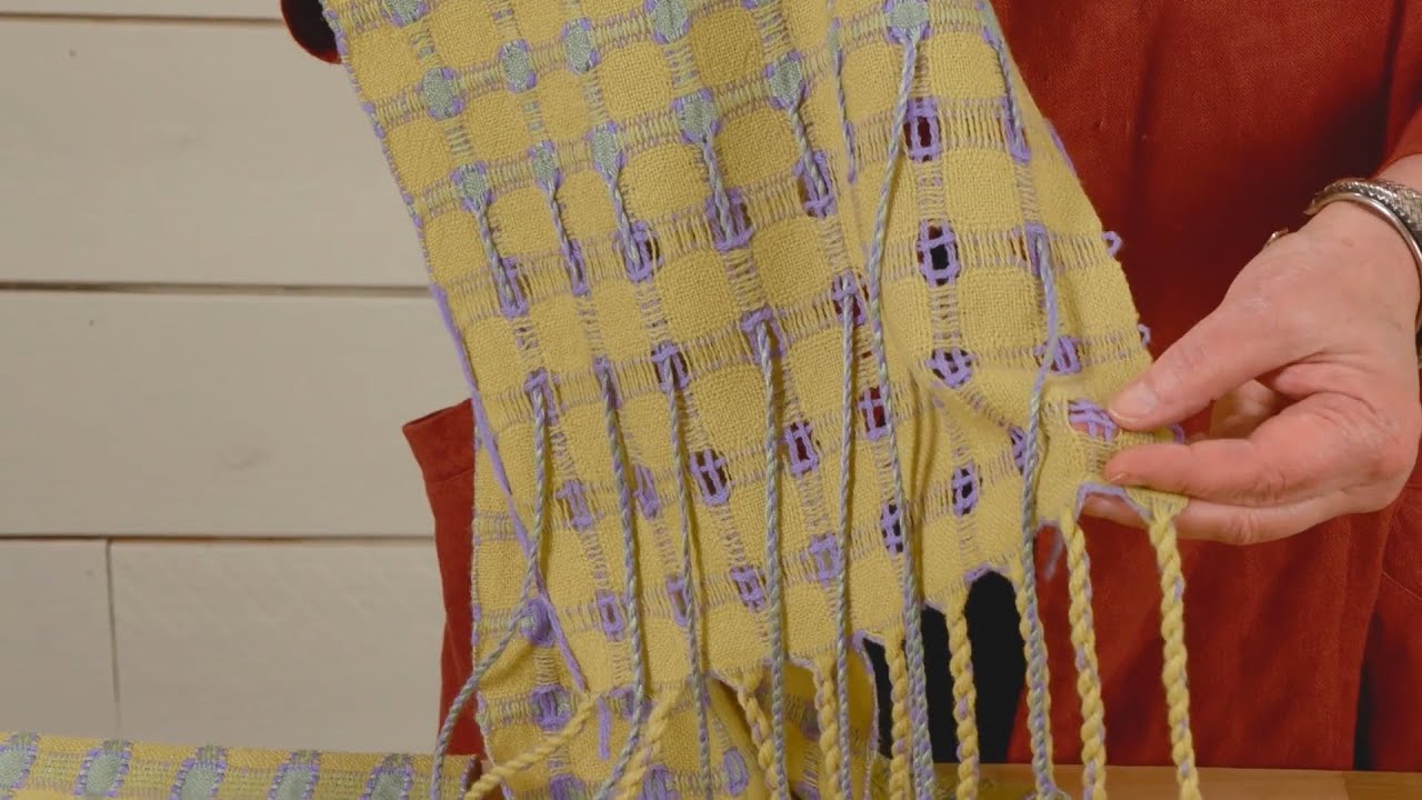 School of Weaving, Deflected Double Weave with Elisabeth Hill