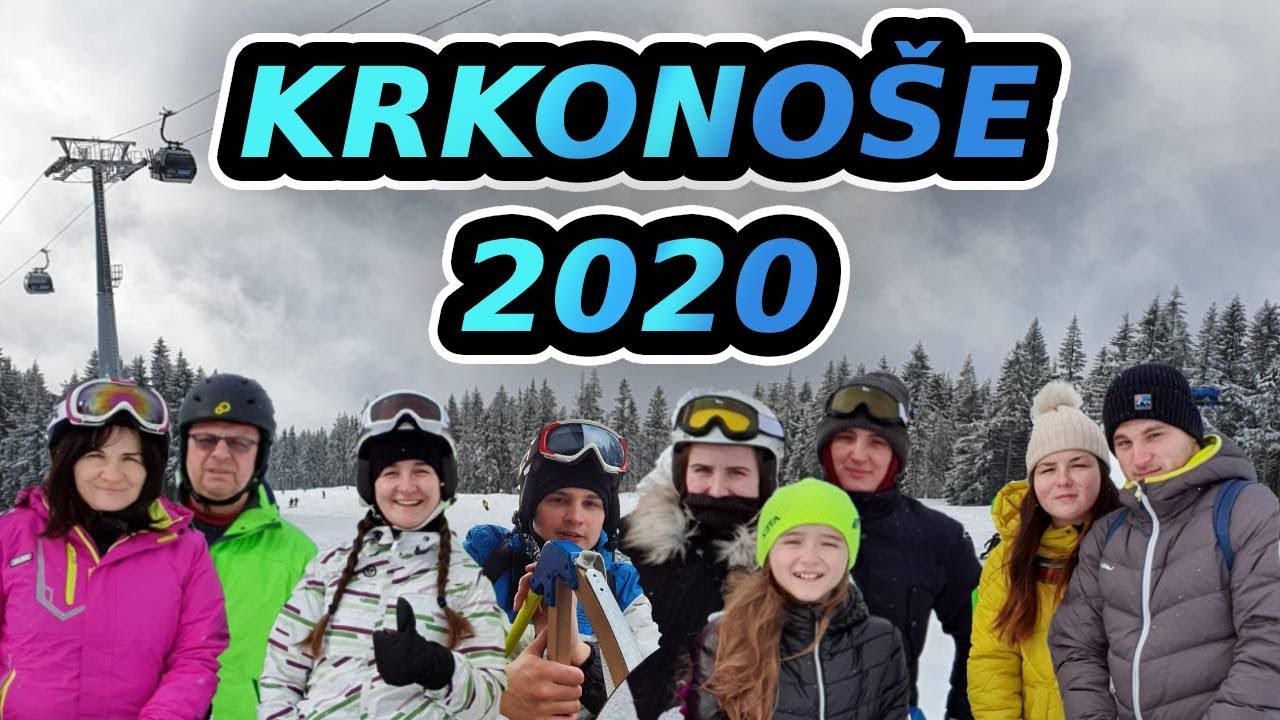 🇨🇿 Krkonoše, Černá hora - sáňkování 2020