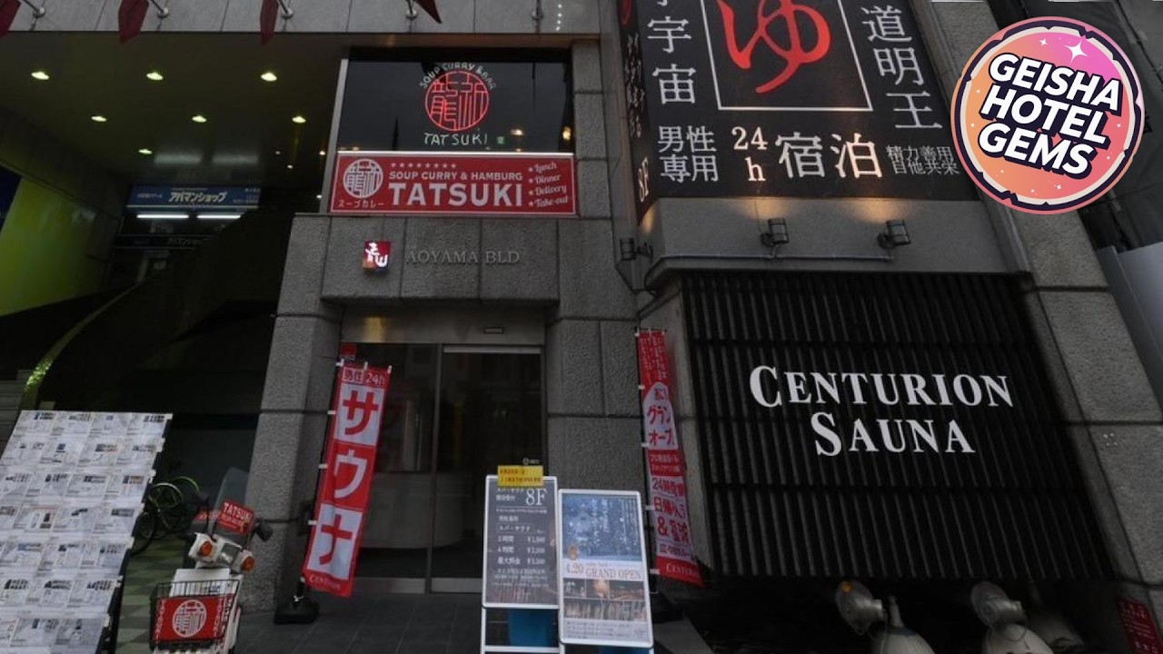 The Centurion Sauna Rest & Stay Sapporo Male Only | Sapporo, Japan | Hotel Review 🏨