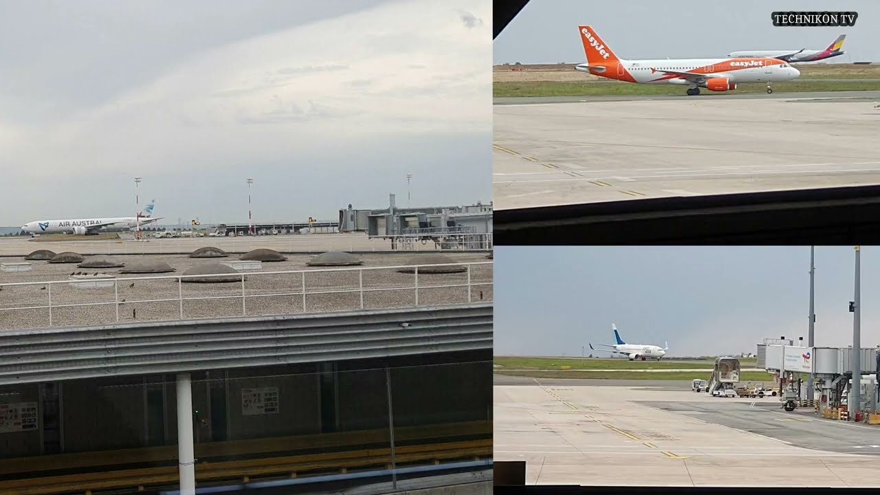 AIR AUSTRAL- EASYJET - CABO VERDE LANDED AT ORLY INT'L AIRPORT