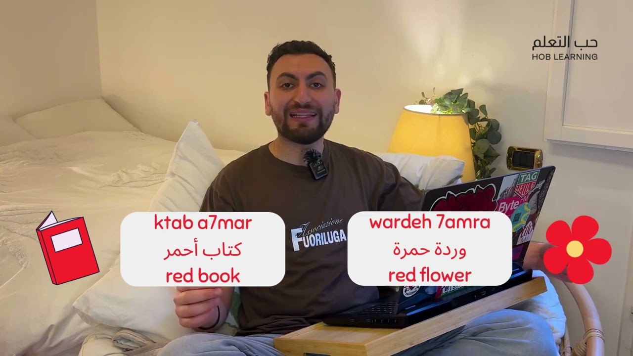 Colors with Caesar - Let's Learn Colors in Levantine Arabic!
