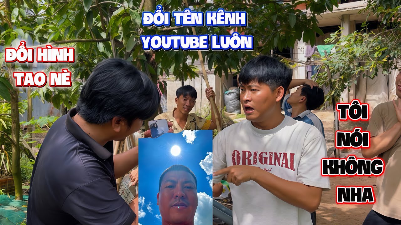 Hoài phong minh sây minh siển ,phẩn ứng cực gắt khi chú 2 đòi đổi tên kênh youtube | HoàiPhong TV