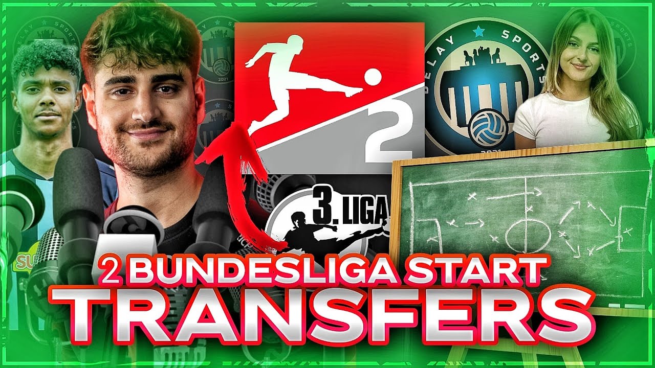 NEUE VERTRÄGE FÜR SIDNEY, WILLY & CO.📝 NEUZUGÄNGE + 2.LIGASTART👀 Delay Sports Karriere #4