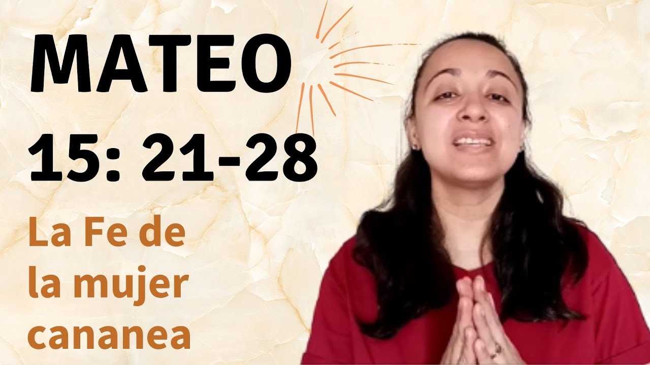 Mateo 15: 21-28 (La Fe de la mujer cananea) - Kateryna Karreras