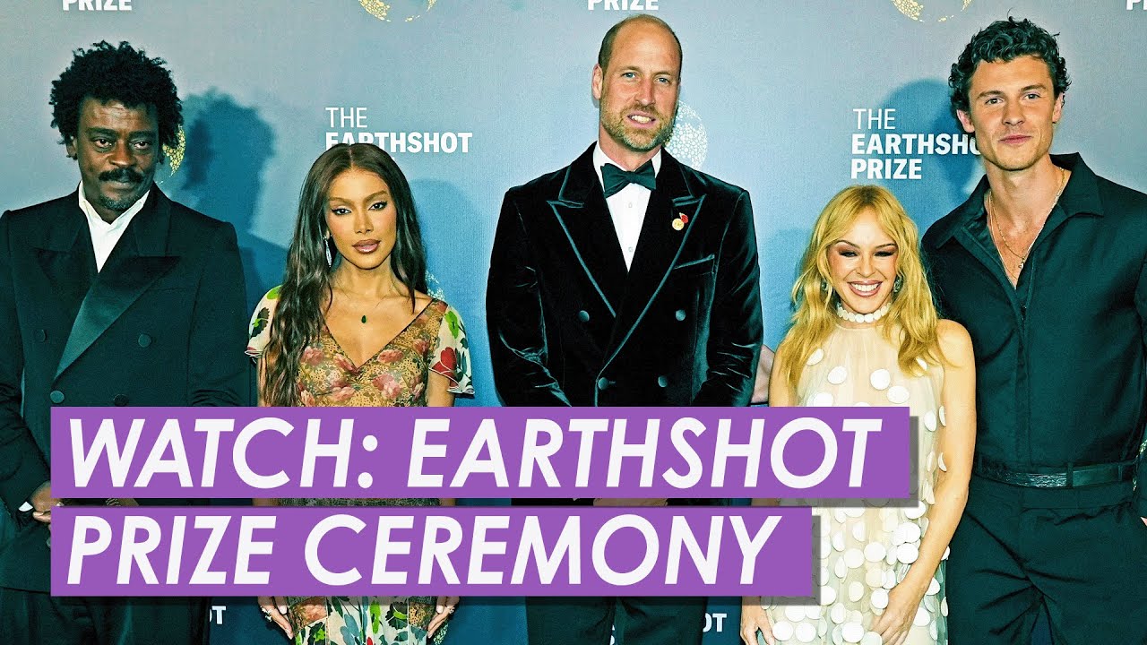 ВИДЕО: Принц Уэльский посетил церемонию вручения премии Earthshot Prize 2025