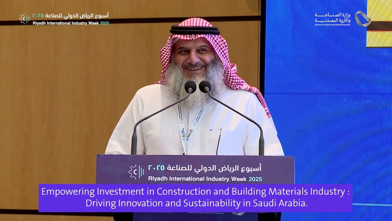 KEYNOTE ADDRESS 2.1 :Driving Innovation and Sustainability in Saudi Arabia
