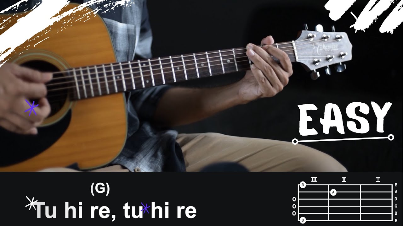 Tu Hi Re | Hariharan | A R RAHMAN | Easy Guitar Lesson | Beginner Chords
