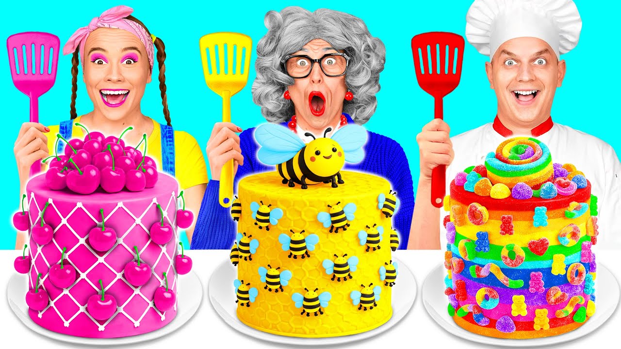 Ich vs Oma: Koch-Challenge | Lustiger Kochwettbewerb von BaRaFun Challenge