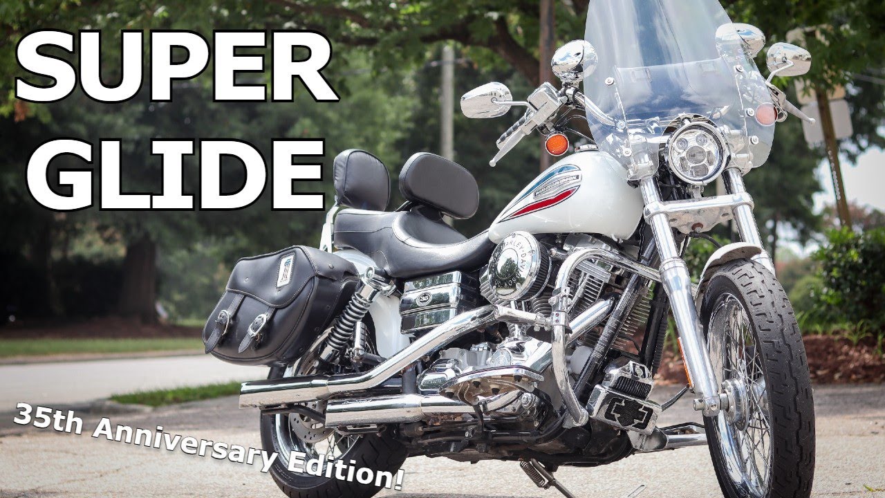 The SUPER Dyna | Ride & Review 2006 Harley-Davidson Super Glide 35 Anniversary Edition