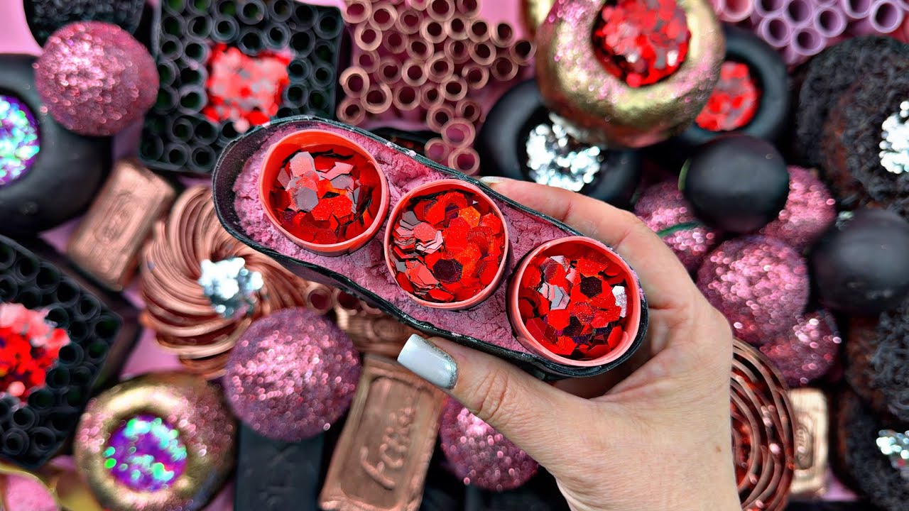 ASMR Video | Crushing soap boxes with starch | Clay cracking | Soap cubes