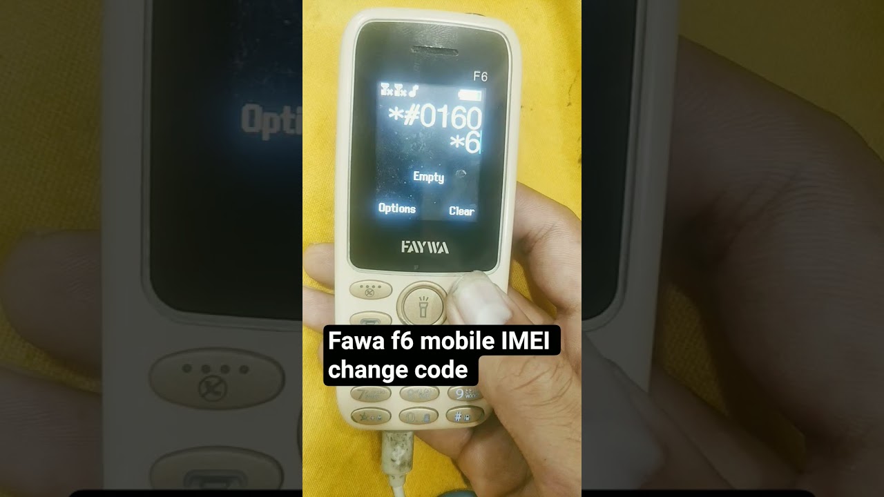 fawa f6 IMEI change code