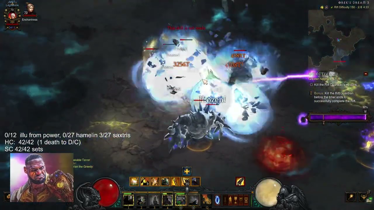 S30 Uliana monk 150 time attack again 5:10 min