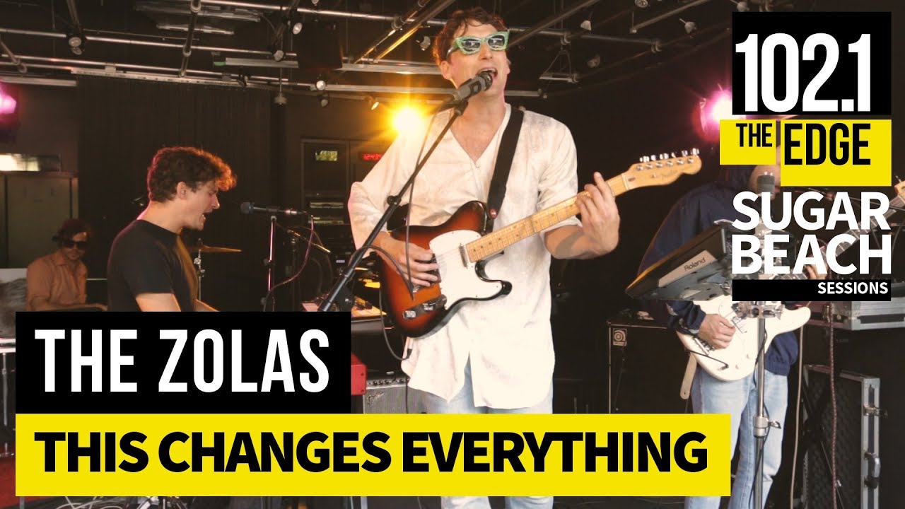 The Zolas - This Changes Everything (Live at the Edge)