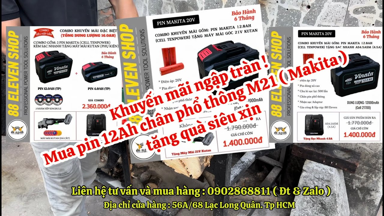 MUỐN MUA PIN 12AH M21 GIÁ TỐT ? XEM NGAY KHUYẾN MÃI KHỦNG NÀY