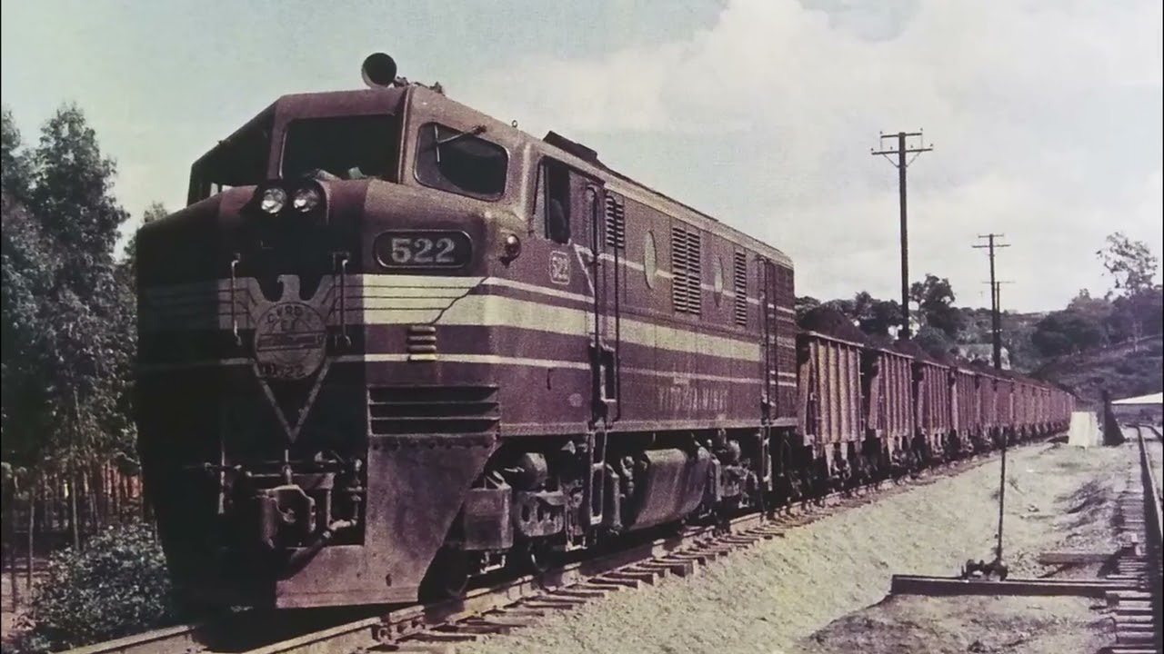 EVOLUÇÃO DA TRAÇÃO FERROVIÁRIA DA EFVM