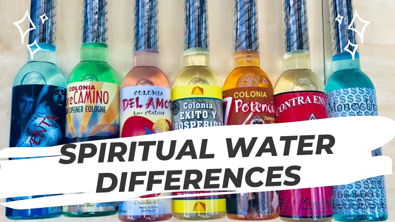 How To Use Spiritual Waters | What are the differences in spiritual waters & colognes