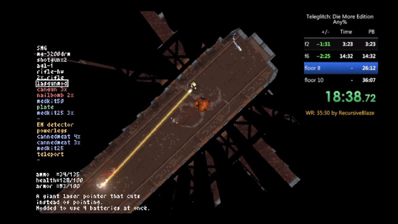 Teleglitch speedrun 32:23 (old WR)
