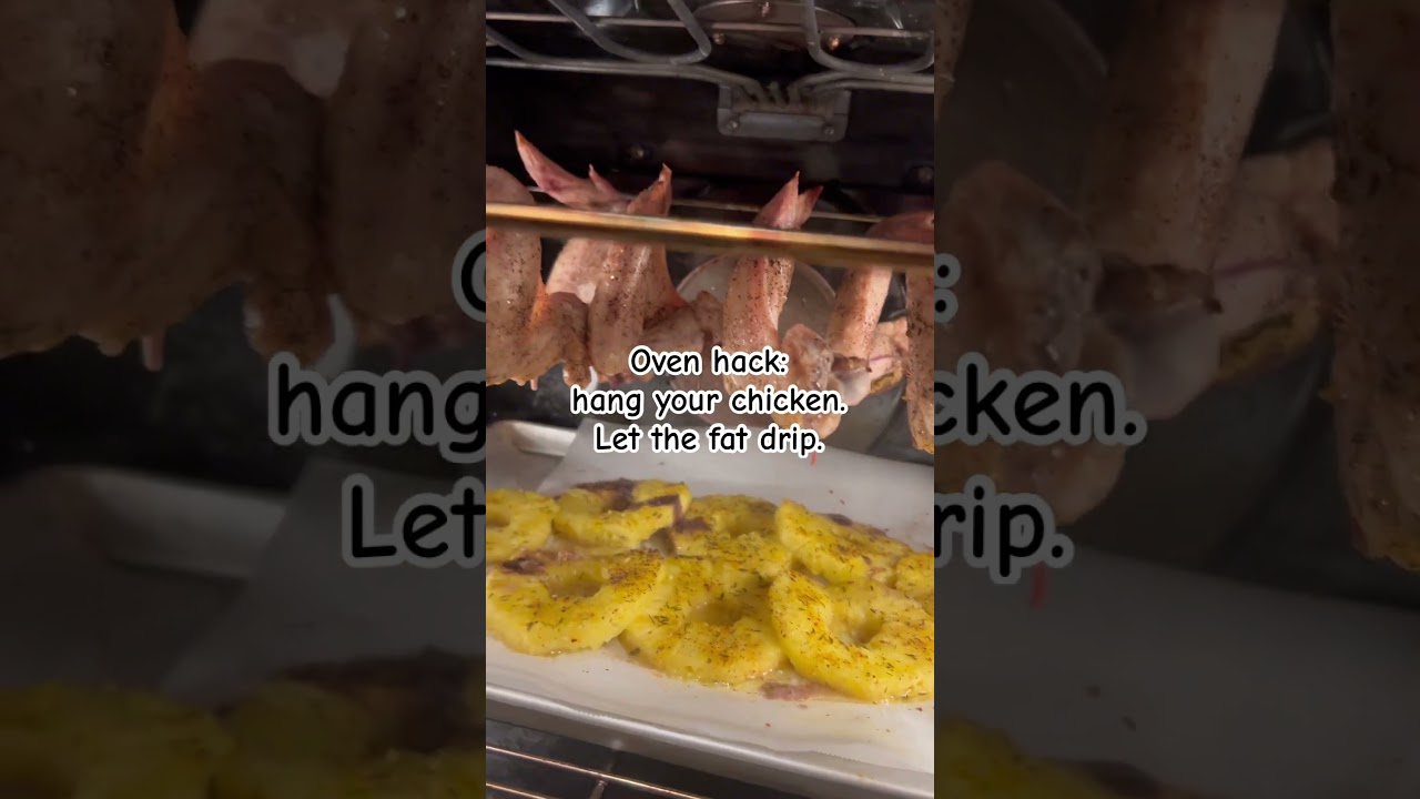 Oven hack. Hang your 