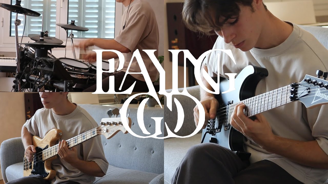 Polyphia - Playing God (Full band cover by one person)