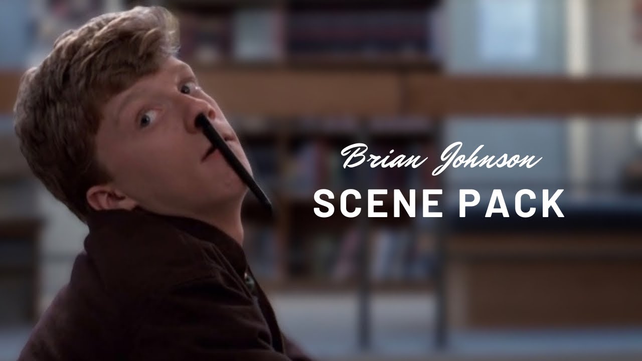 Brian Johnson Logoless Scene Pack - (The Breakfast Club)