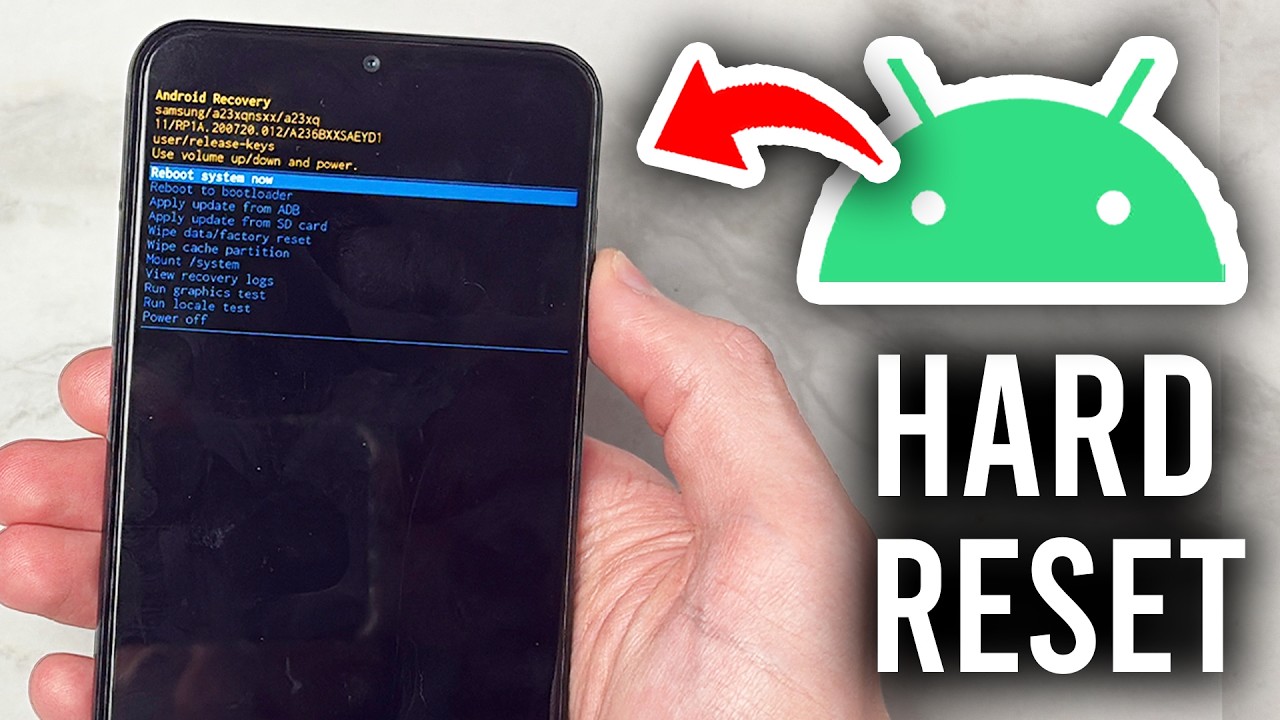 How To Hard Reset Android Phone - Step By Step