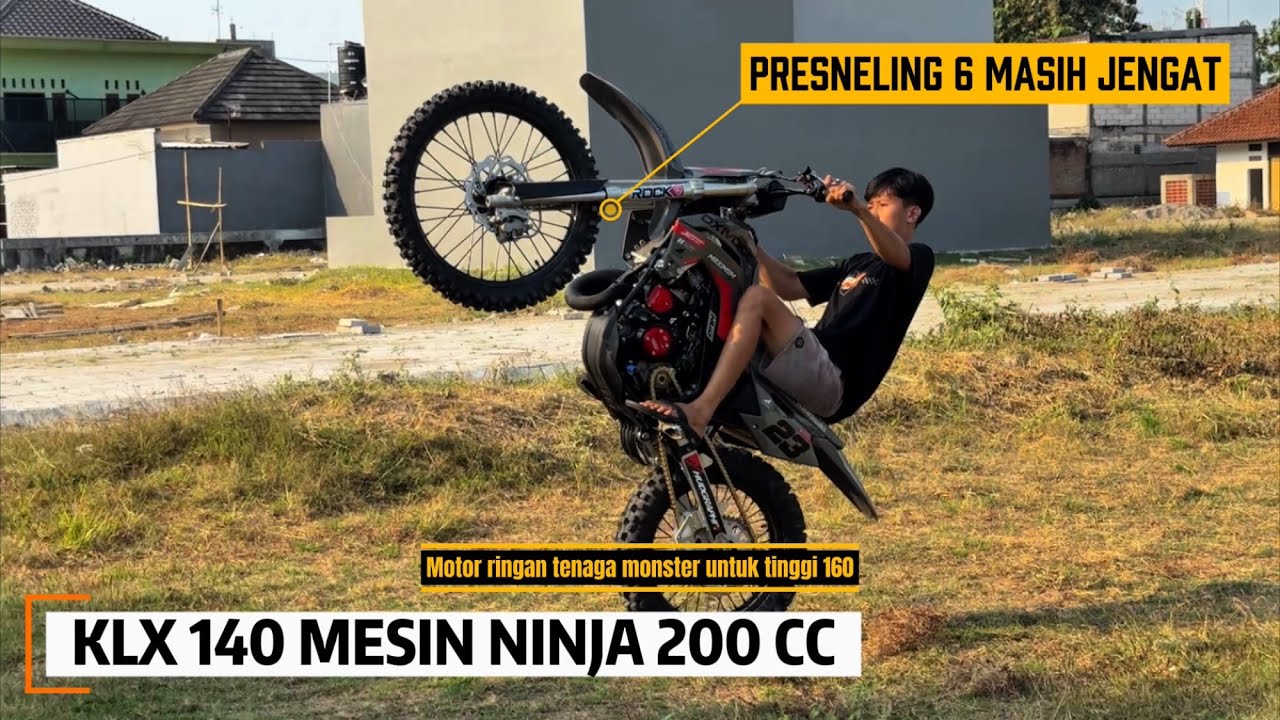 KLX 140 MESIN NINJA 200 CC ADVSTARS 